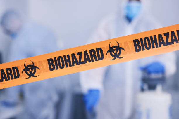 Professional Drug Lab Cleanup technician working in Weymouth, MA
